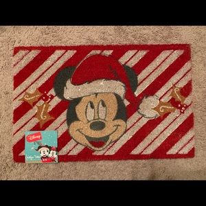 Cute Christmas Mickey Mat